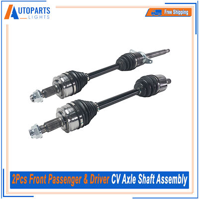 Pair/2Pcs Auto Trans CV Axle Shaft Front Left Right For 2013-2016 Dodge Dart