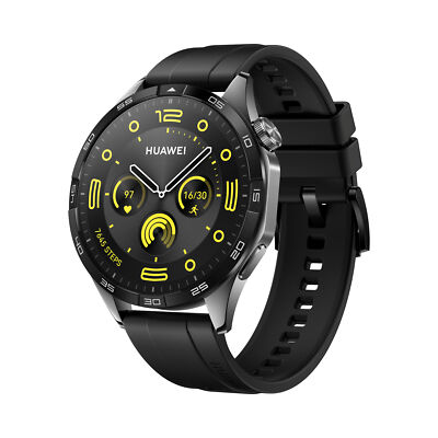 Huawei Watch GT4 Schwarz Bluetooth Smartwatch iOS Android 1,43'' AMOLED Touch NFC
