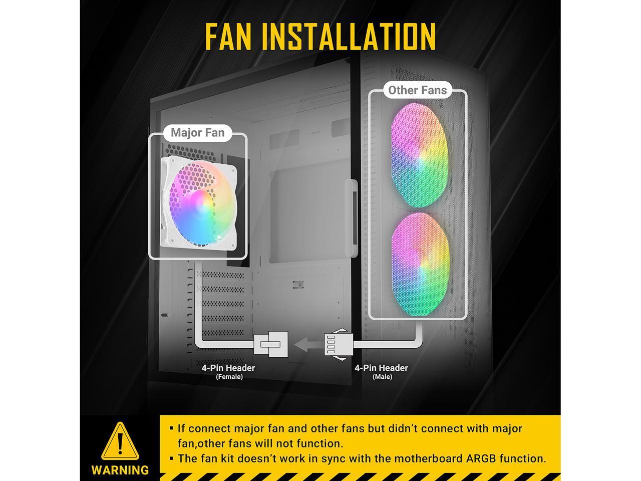 Antec NX Series NX410 White 2 x 140 мм и 1 x 120 мм вентиляторы ARGB в комплекте радиус 360 мм