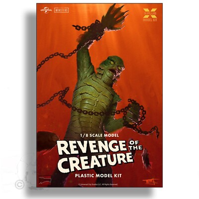 X-PLUS MODEL 200077 1/8 REVENGE OF THE CREATURE KIT 