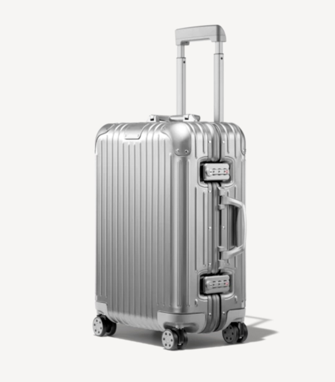 All Aluminum Luggage Suitcase 21" TSA Lock Carry on