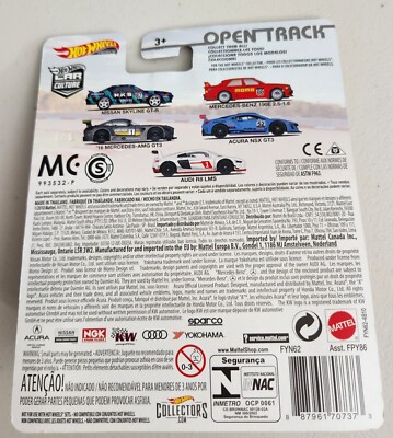 Hot Wheels '16 MERCEDES-AMG GT3 Gray #3 - 2019 Car Culture: Open
