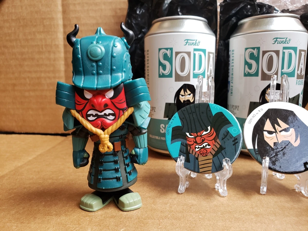 Funko Vinyl SODA: Samurai Jack - Armored Samurai Jack (Chase) +