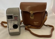 WORKING Keystone K-25 Capri 8mm Cine Film Camera-Great Condition w/bag