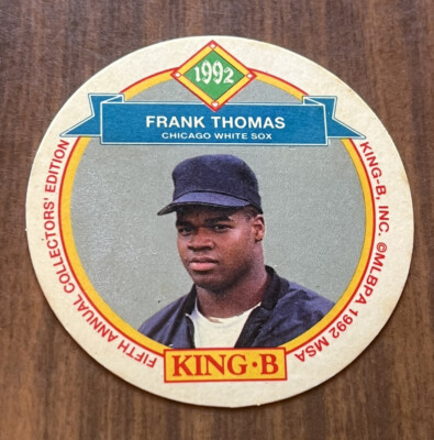 Frank Thomas 1992 King-B Disc # 3- Chicago White Sox MLB HOF er