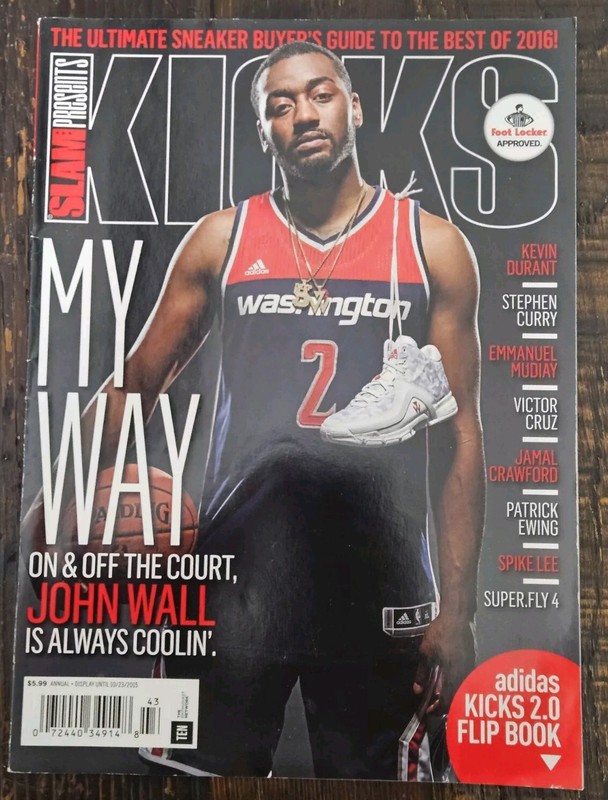 John Wall Slam Kicks 18 2015 Issue Native Tongues New 