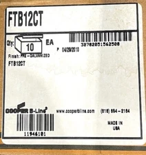 Cooper B-Line FTB12CT 12" Basket Tray Center Trapeze Hanger Kit *Boxes of 10ea
