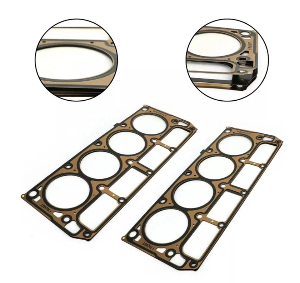 适用于 6.2 6.0 LQ9 LS2 L96 LS3 3 层 MLS 气缸盖垫片一对类似 12610046 — 第 4/4 张图片