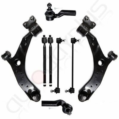 8pc Front Suspension Kit Control Arms Sway Bars Fits 2004 - 2014 Mazda 3 Mazda 5