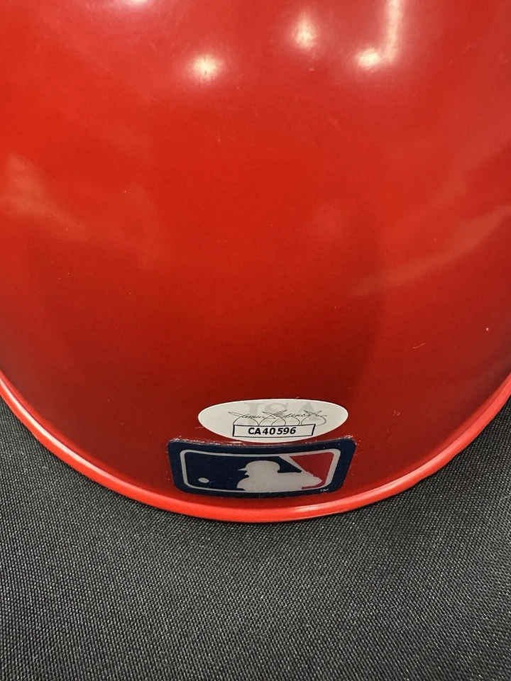 Stan Musial Signed Authentic St. Louis Cardinals Batting Helmet JSA - Изображение 2 из 3