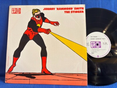 JOHNNY HAMMOND SMITH STINGER PR 7408. ORIGINAL UK LP NEAR MINT