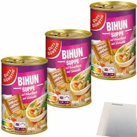 Gut&GüNstig Bihunsuppe Mit HüHnerfleisch Und Glasnudeln 3X400Ml Dose usy Block