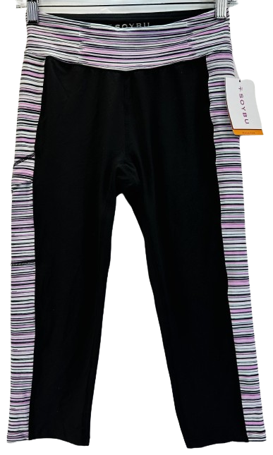 Legging Yoga Soybu Toni Capri Taille M Femme - Neuf Avec étiquettes, Matière Stretch