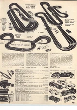 1970 PAPER AD Strombecker Monaco Slot Car Racing Set European Rallye Can-Am