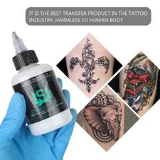 120/250ml Tattoo Transfer Cream Gel Skin Solution Stencil Stuff Ink Set Template