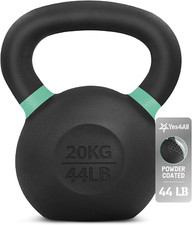Powder Coated Cast Iron Kettlebell Strength Training Kettlebells Weight Set for