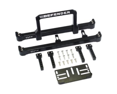 GPM Racing Alu Bumper vorne und hinten mit Seilwinden Halter schwarz GPMTRX43...