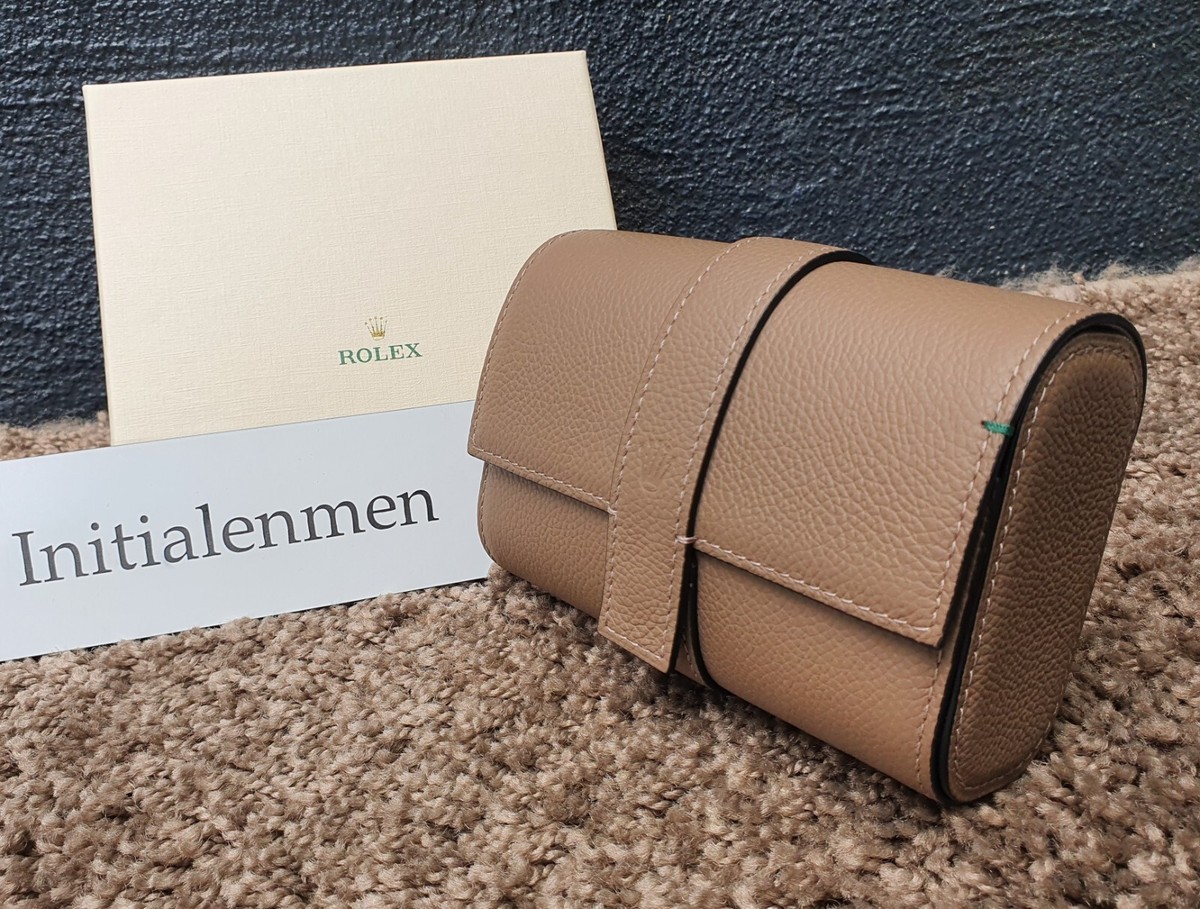 ROLEX TRAVELCASE dealer NEW LEATHER 100% authentic BASELWORLD