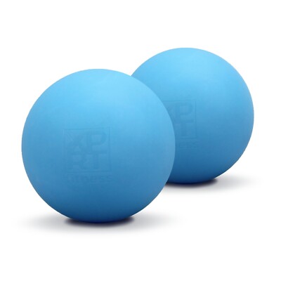 XPRT Fitness Firm Lacrosse Massage Balls - Myofascial Release, Trigger Point