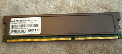 GeIL 2GB DDR3 PC3-10660U 1333MHz DIMM GV34BG1333C9DC Non-ECC