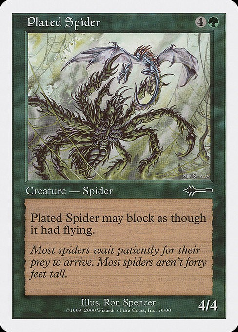 Plated Spider NonFoil Beatdown Box Set 59 NM MTG