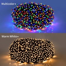 Christmas LED Fairy String Lights Battery Timer 8 Modes Holiday Tree Decor