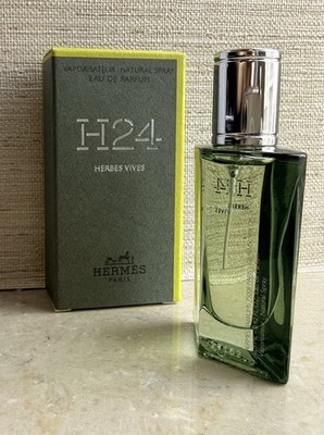 HERMES H24 HERBES VIVES EAU DE PARFUM MINI SPRAY FOR MEN 0.42 Oz