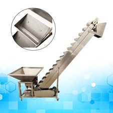 Z-Type Granular Bucket Elevator (110V, 400W, 2.1m Height, 150L Hopper)
