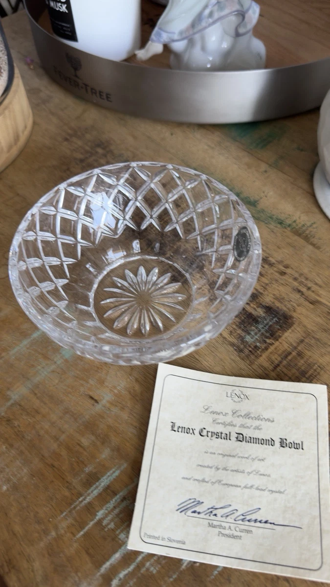 Lenox Crystal Bowl In Lenox Bowls for sale | eBay