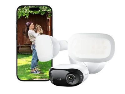 Reolink Elite Floodlight WiFi 4K Telecamera sorveglianza Panorama 180° Dual Band