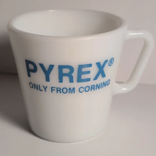 Vintage Pyrex Only From Corning At Home In Your Lab Advertising Coffee Mug