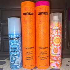 amika Normcore Shampoo Conditioner, Headstrong Hairspray Dream Routine
