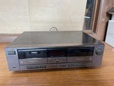JVC TD-W205 Stereo Double Cassette Deck w/ Dolby works 