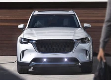 BlingLights White LED Halo Angel Eye Fog Lamps for 2024 2025 2026 Mazda CX-90