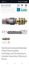 Dornbracht XTool Thermostatic Catridge and Temperaturw Handle Assembly