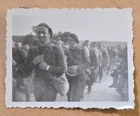 POWs CAPTURED FRENCH SOLDIERS PRISONERS WW2 WWII German Military Wartime Photo