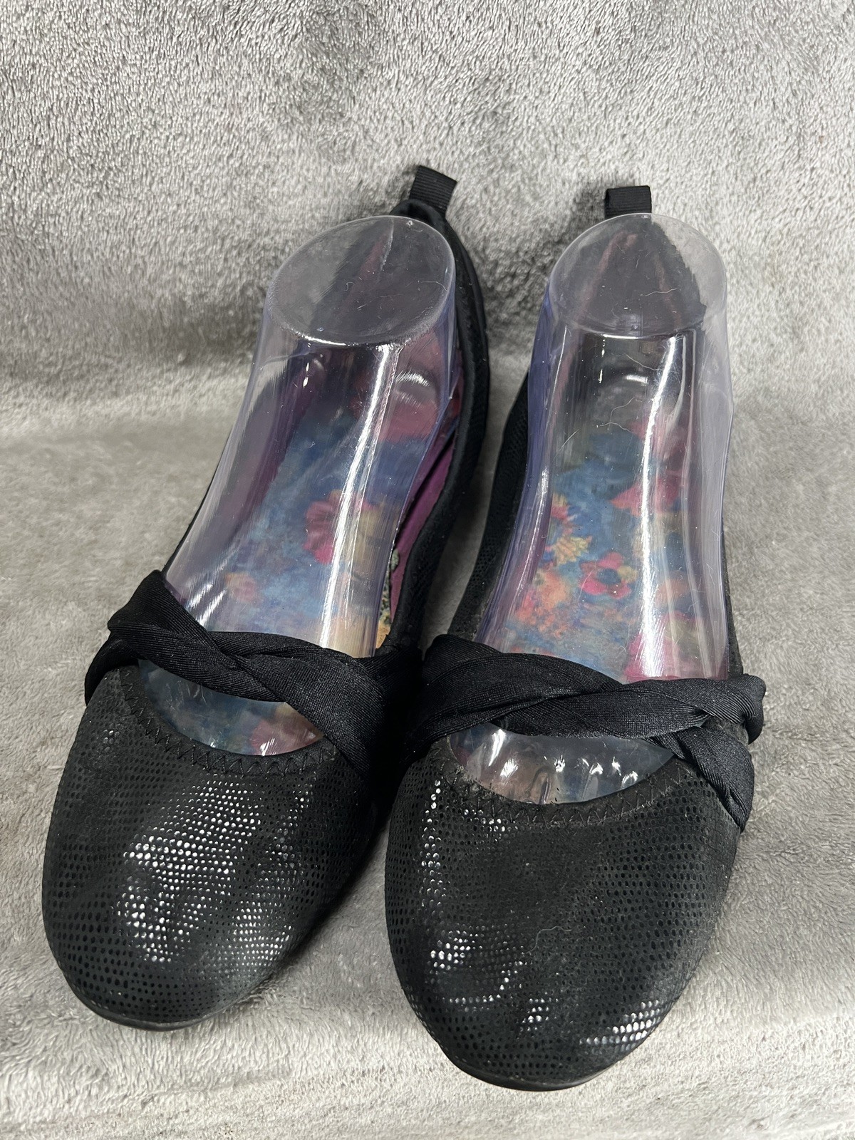 SAOLA ? Ballerine da donna Skechers 9 5 shimmer suola sneaker nero pelle raso