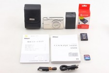 [Exc+5 w/Case] Nikon COOLPIX S6100 Gold 7x Zoom Digital Camera From JAPAN