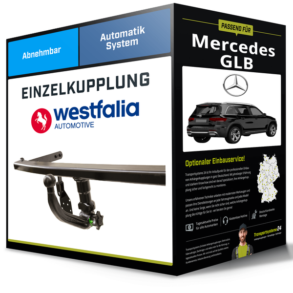 Abnehmbare AnhäNgerkupplung FüR Mercedes GLB 07.2019-Jetzt Typ X247 Westfalia-image