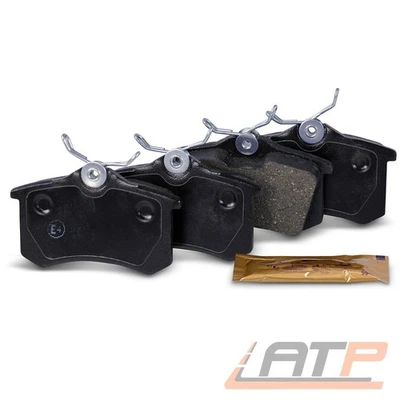 SATZ BREMSBELÄGE BREMSKLÖTZE HINTEN FÜR VW BEETLE BORA CADDY EOS GOLF JETTA LUPO - Bild 1 von 4