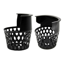 6pcs Billiard Pool Table Pockets Replacement Set PVC Black DIY Install Screws