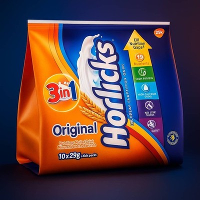 Horlicks & Vico - Halal - Malaysia Instant Malted Milk & Choco Malted Drink