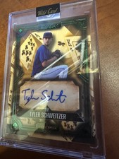 Tyler Schweitzer Wild Card 5 Card Draw Stacked Deck 1/1 Auto