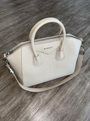 Givenchy Antigona Medium Satchel Beige Nude Designer Handbag