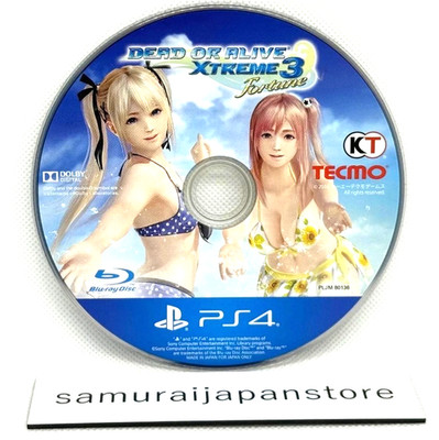 DEAD OR ALIVE Xtreme 3 Fortune PlayStation4 Nur Disc Gebraucht Getestet Japan...