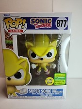 Funko Pop! Juegos Super Sonic Primera Aparición #877 GITD 2022 Verano