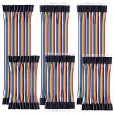 Aypzuke 240pcs Jumper Wires Kit 10cm 20cm Male Female Arduino Raspberry Pi Cable