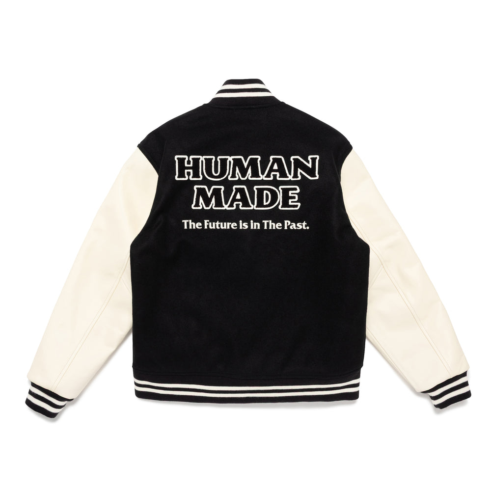 HUMAN MADE x RED WING Varsity Jacket Black XX30JK001 | eBay