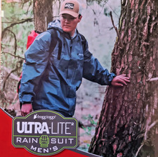 FROGG TOGGS Men's Ultra-Lite 2 **Waterproof Breathable Rain Suit** Medium Green