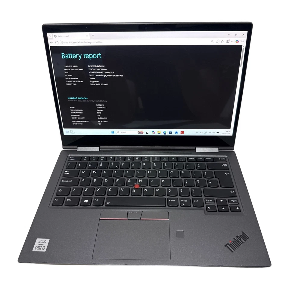 Lenovo ThinkPad X1 Yoga G5 · i5-10210U · 16GB · 256GB, photo 3 of 5